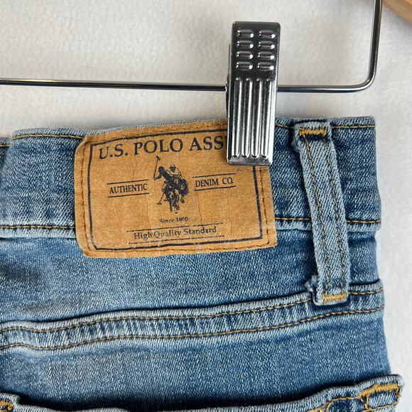 US Polo Assn Jeans Mens 28x30 Activate Stretch Dark Wash Straight Leg Jeans - Picture 5 of 10